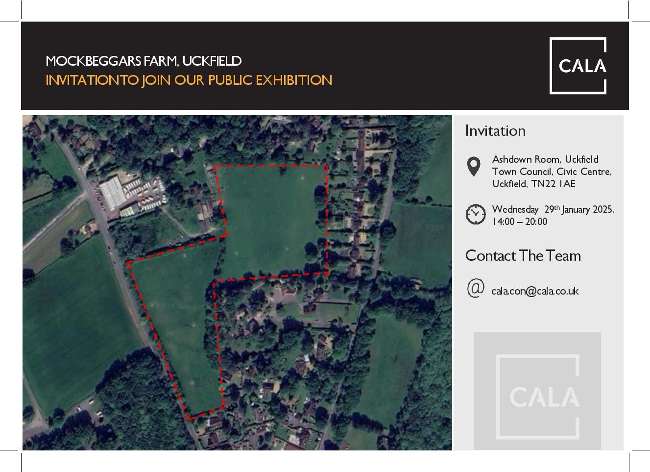 Mockbeggars Farm - public exhibition for Reserved Matters application